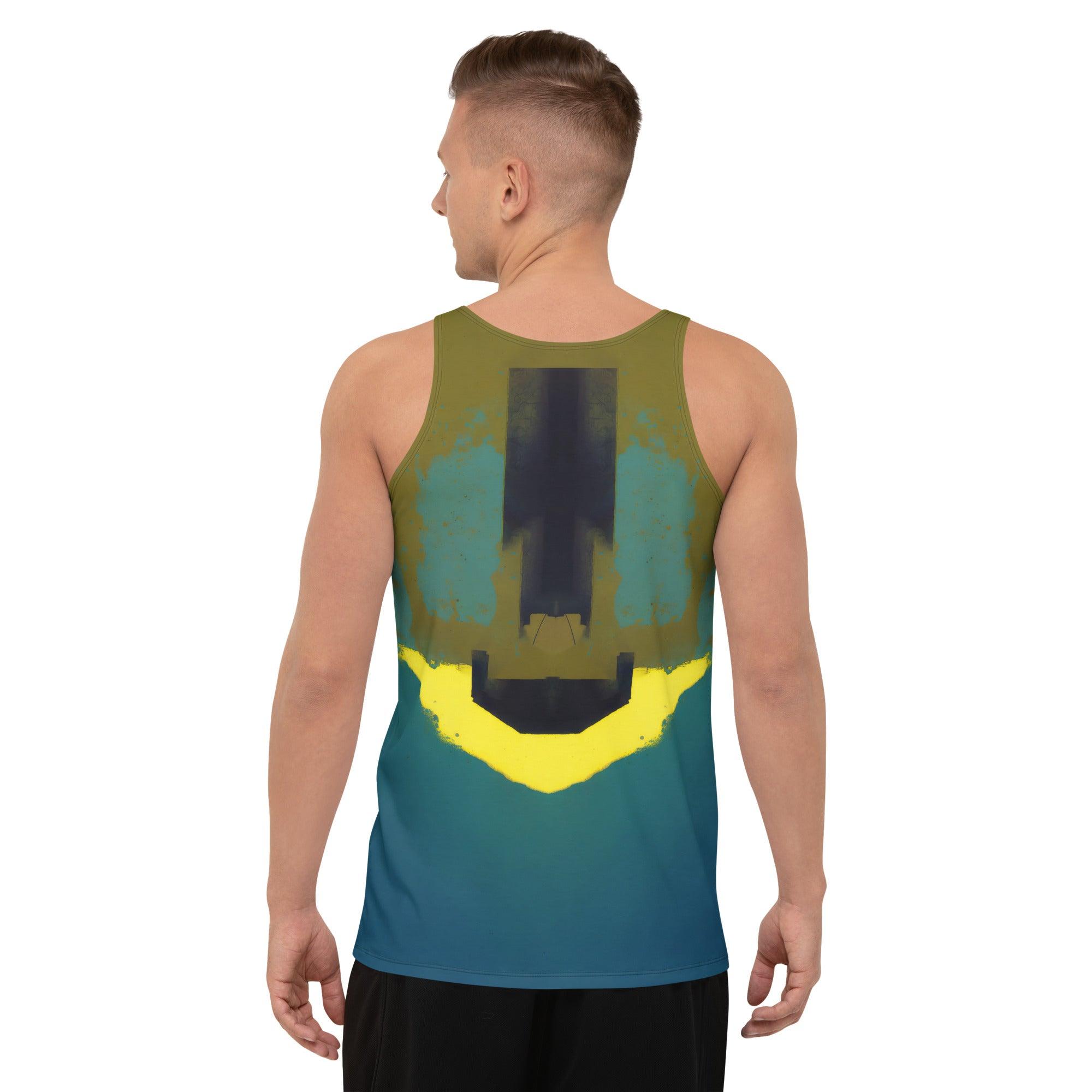 Expressive and stylish SurArt 88 Tank Top, showcasing unique designs for the art-loving surfer.