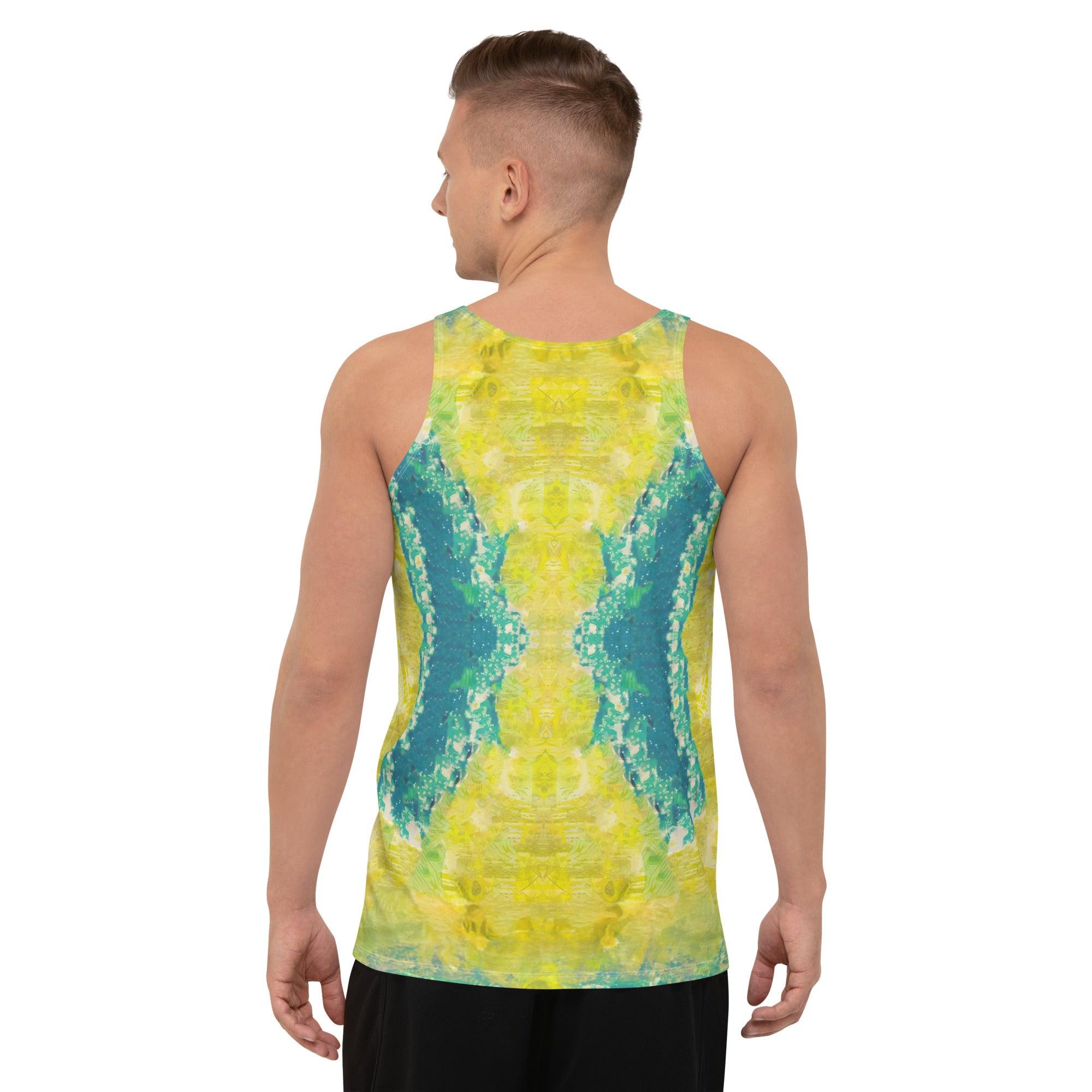 Bold and creative SurArt 1 33 Tank Top design, making a statement in surf fashion and culture.