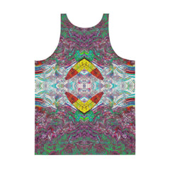 Unique SurArt 1 46 Tank Top featuring innovative art, ideal for surf enthusiasts seeking style.