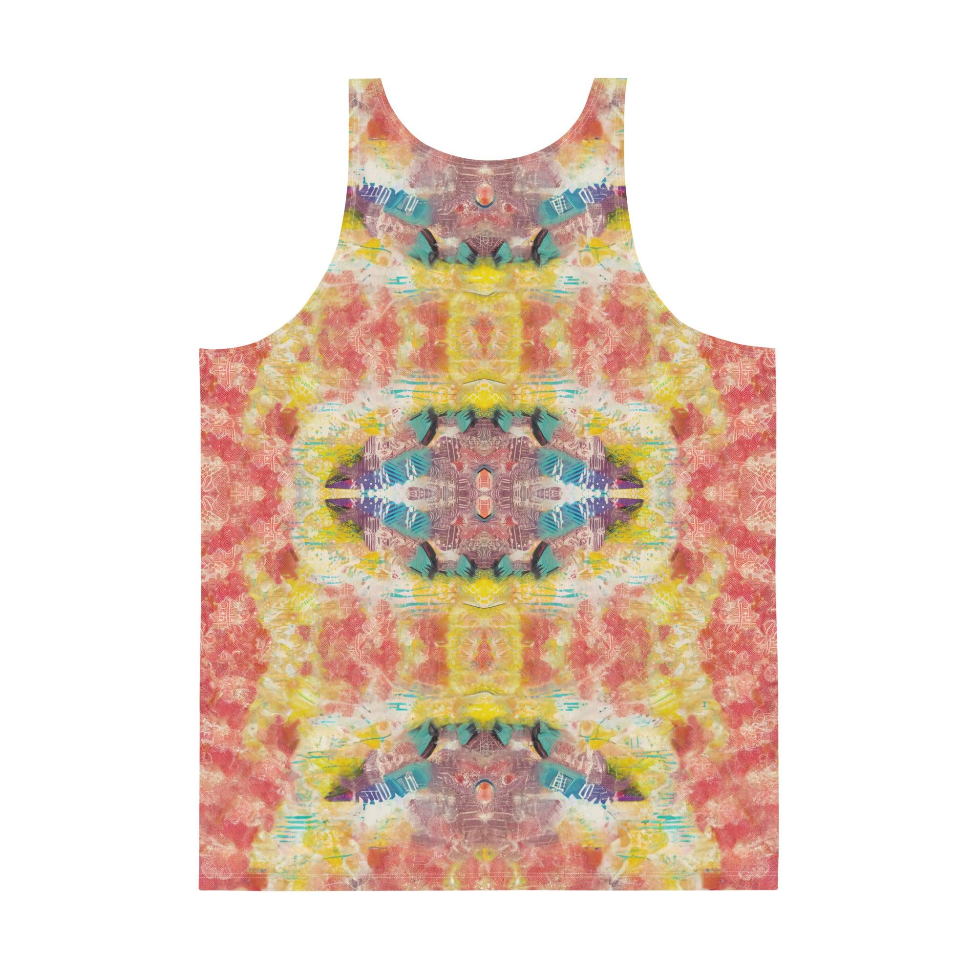 Premium quality SurArt 1 45 Men's Tank, merging artistic expression with surf lifestyle for unmatched comfort.