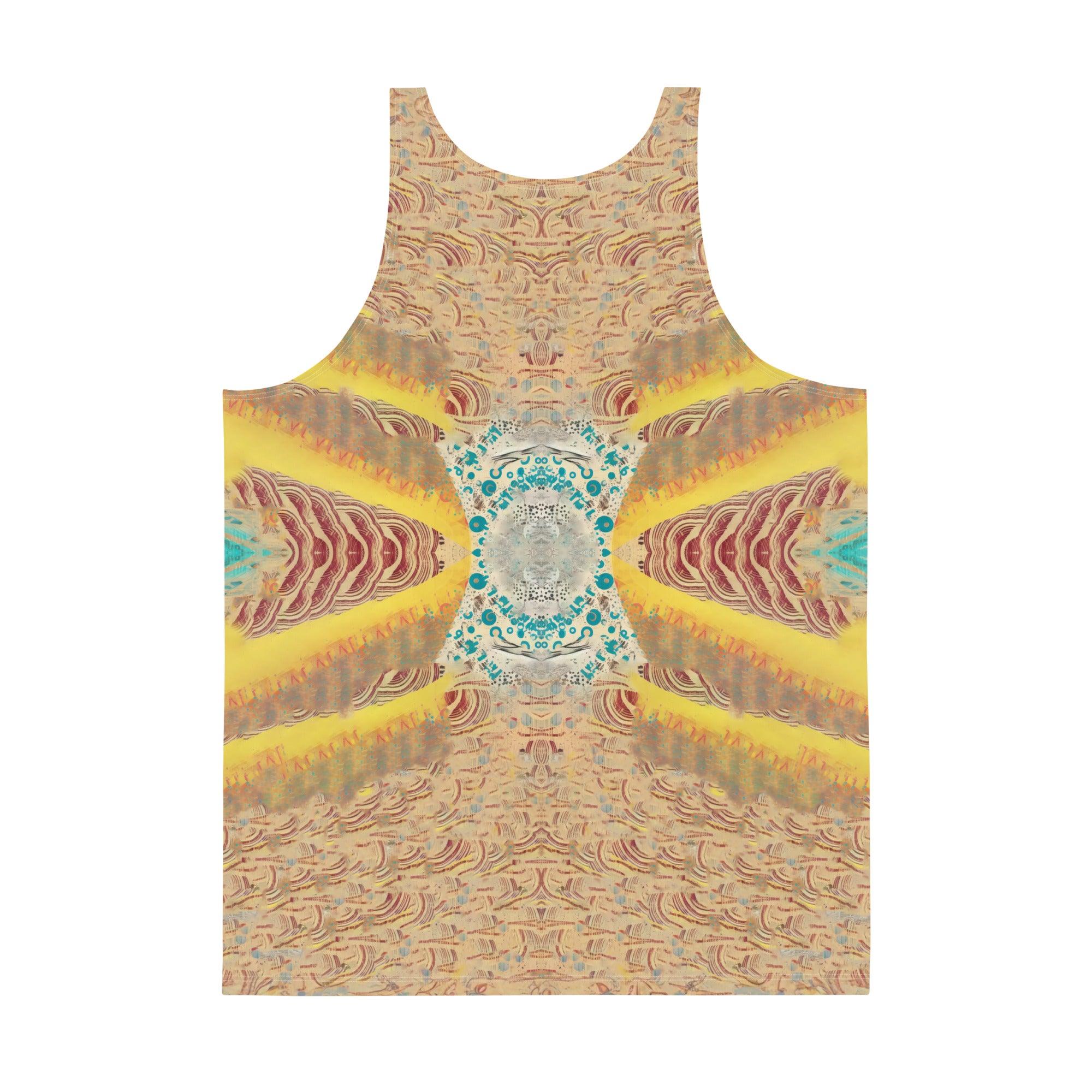 Vibrant and artistic SurArt 1 32 Tank Top, ideal for those who live their life in waves and colors.