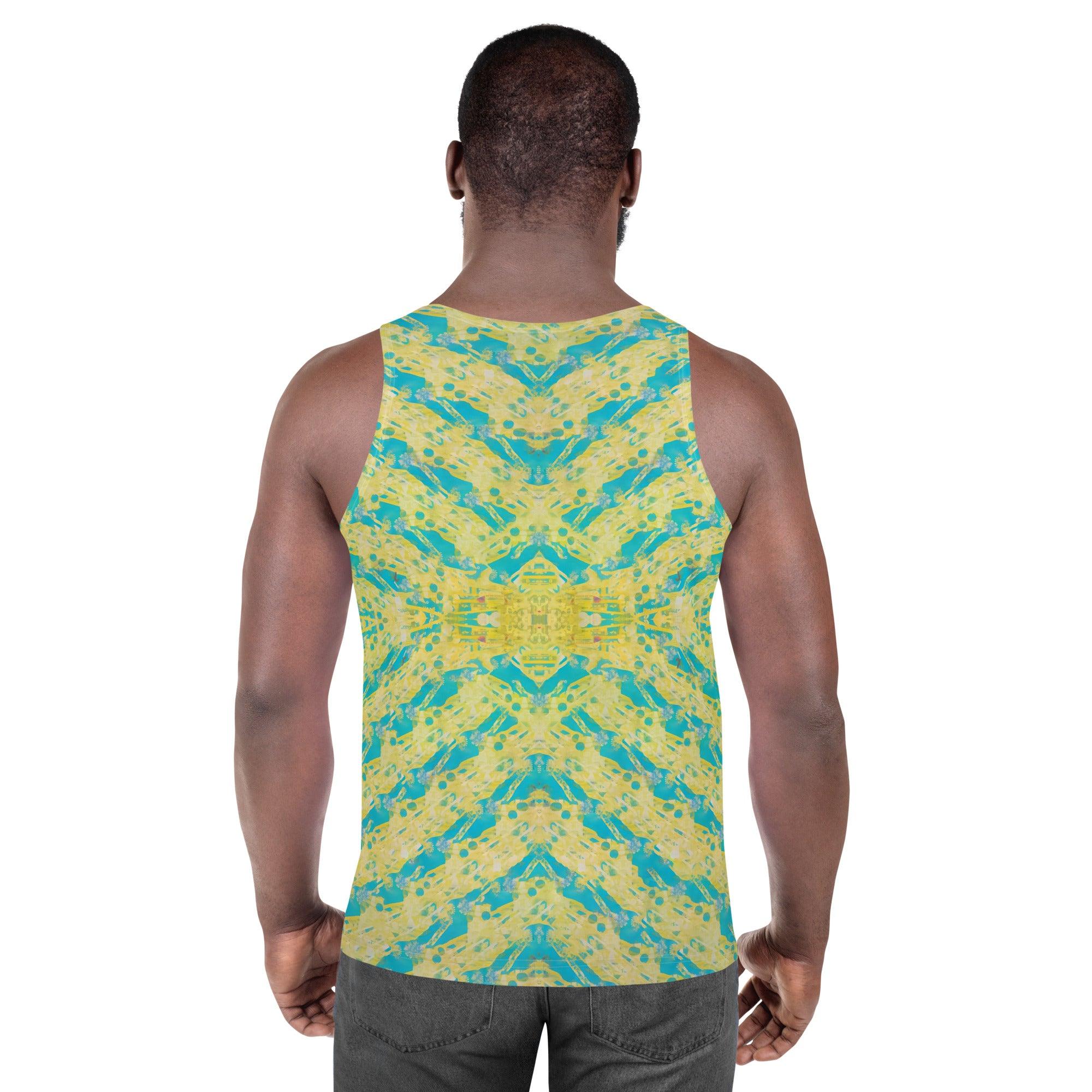 Stylish SurArt 1 30 Tank Top, blending high-quality fabric with exclusive surf art for the fashion-forward.