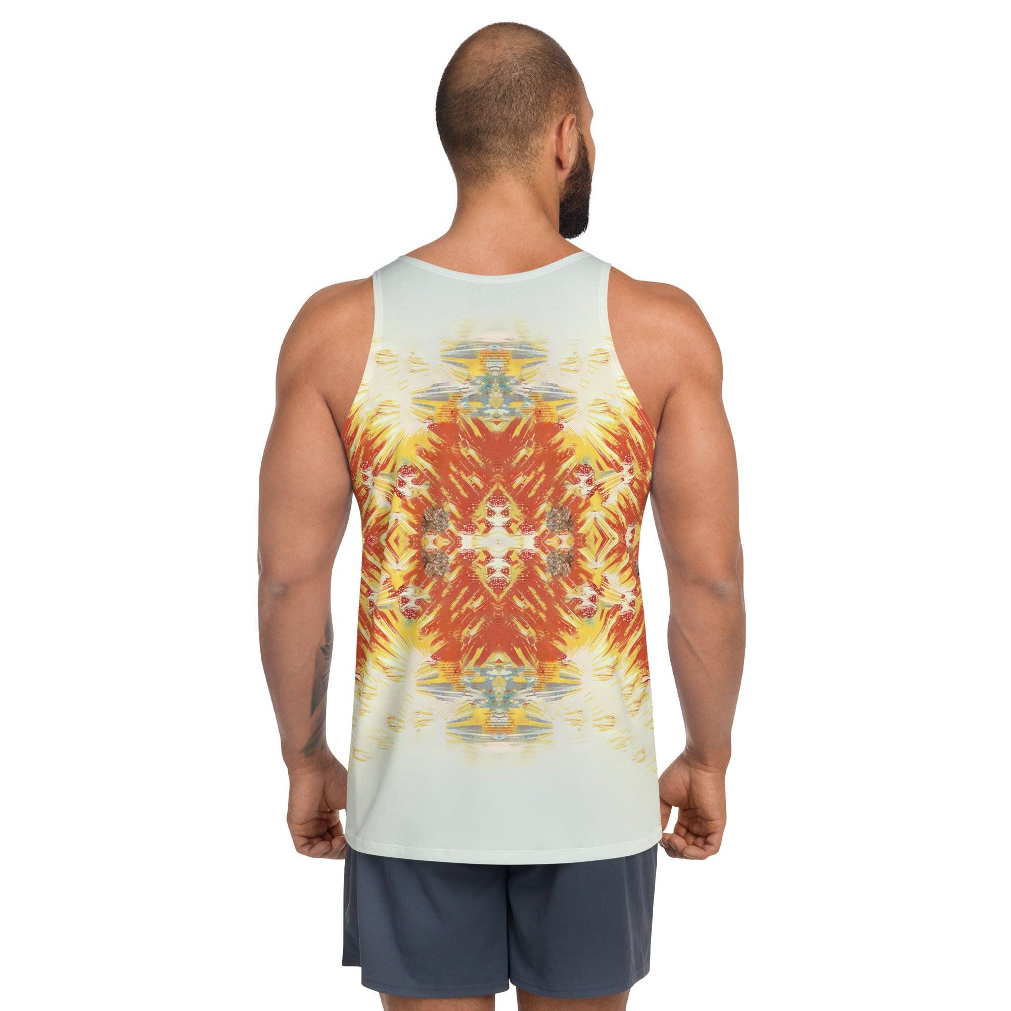 Durable and stylish SurArt 1 38 Tank Top, perfect for art lovers who live for the waves.