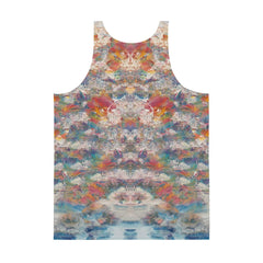 Durable and stylish SurArt 1 47 Men's Tank, showcasing exclusive artwork ideal for surfers with an artistic flair.