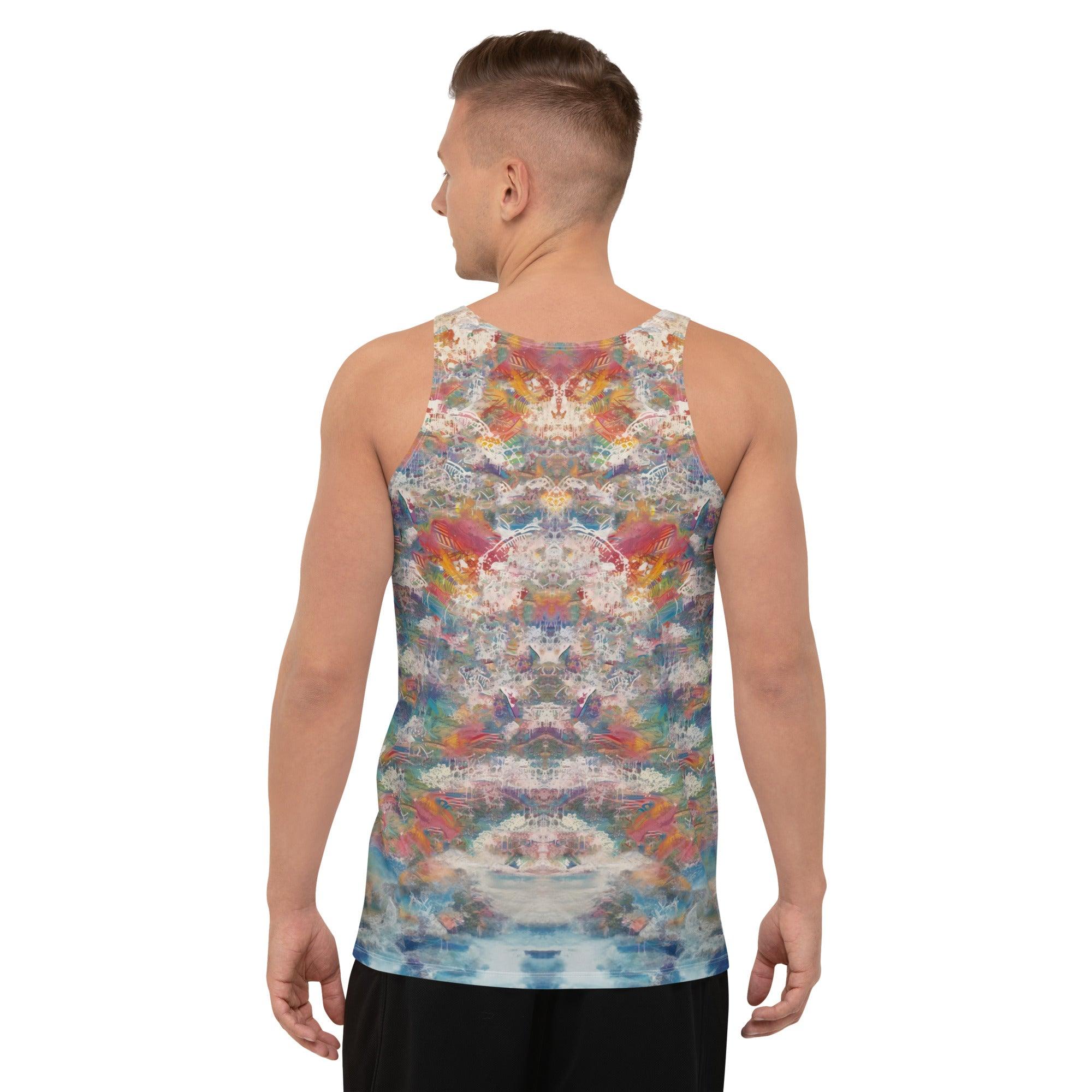 Eye-catching SurArt 1 47 Tank Top, blending creativity and surf culture for a unique fashion statement.