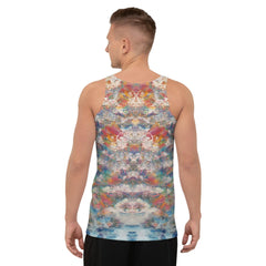 Eye-catching SurArt 1 47 Tank Top, blending creativity and surf culture for a unique fashion statement.