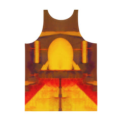 Unique SurArt 97 Tank Top, combining comfort with vibrant artwork for the modern surfer.