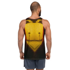 Vibrant SurArt 99 Tank Top design, perfect for making a statement on the beach or in the city.