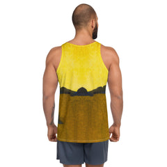 Unique SurArt 105 Tank Top design, setting a new trend in surf-inspired fashion.