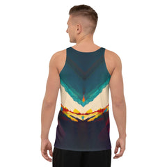 Surf-inspired SurArt 116 Tank Top, blending high-quality comfort with unique artwork.