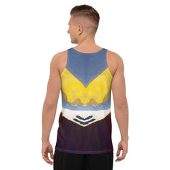 High-quality SurArt 119 Tank Top, blending artistic design with surf culture flair.