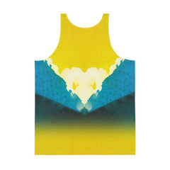 Artistic and durable SurArt 124 Tank Top, designed for the modern surfer with a flair for fashion.