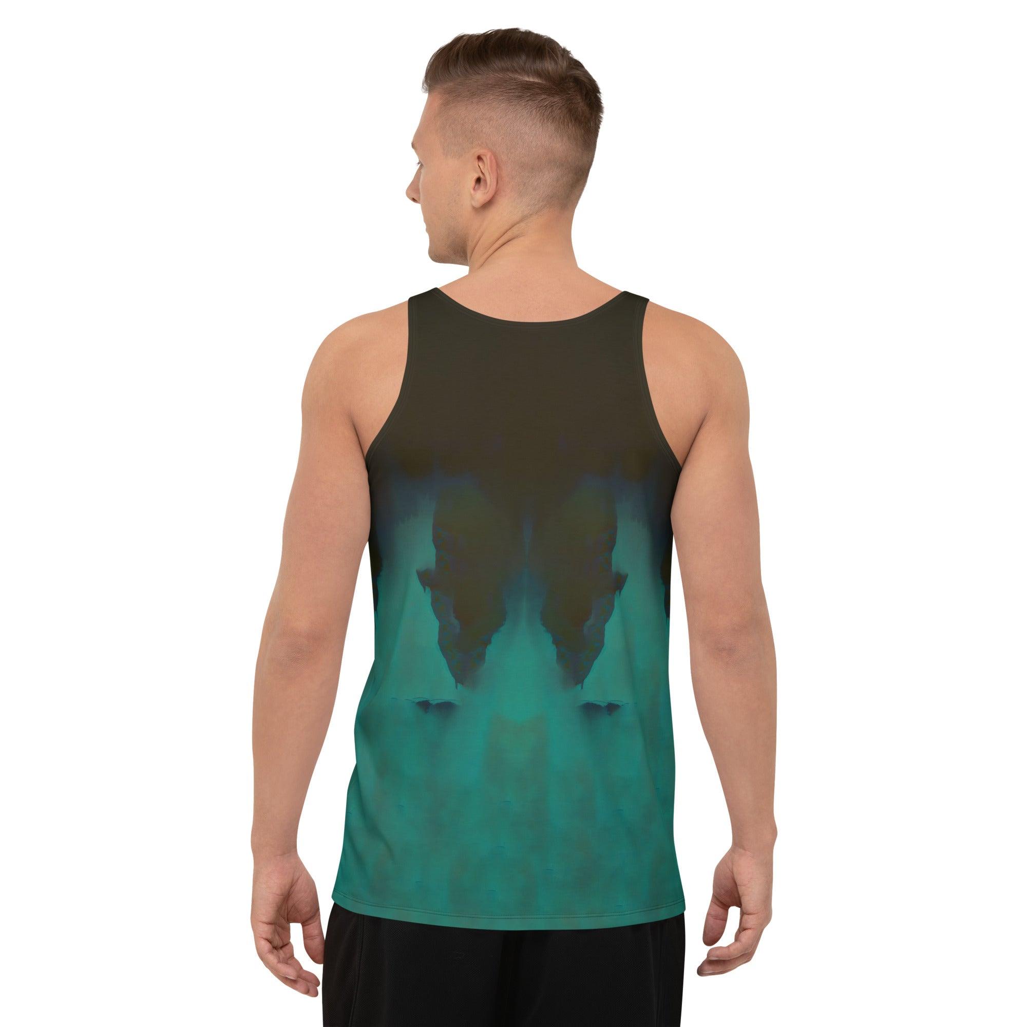 Eye-catching SurArt 125 Tank Top, perfect for those seeking style and originality in their surfwear.