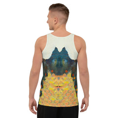 Stylish SurArt 126 Tank Top, where art meets the surf in a bold fashion statement