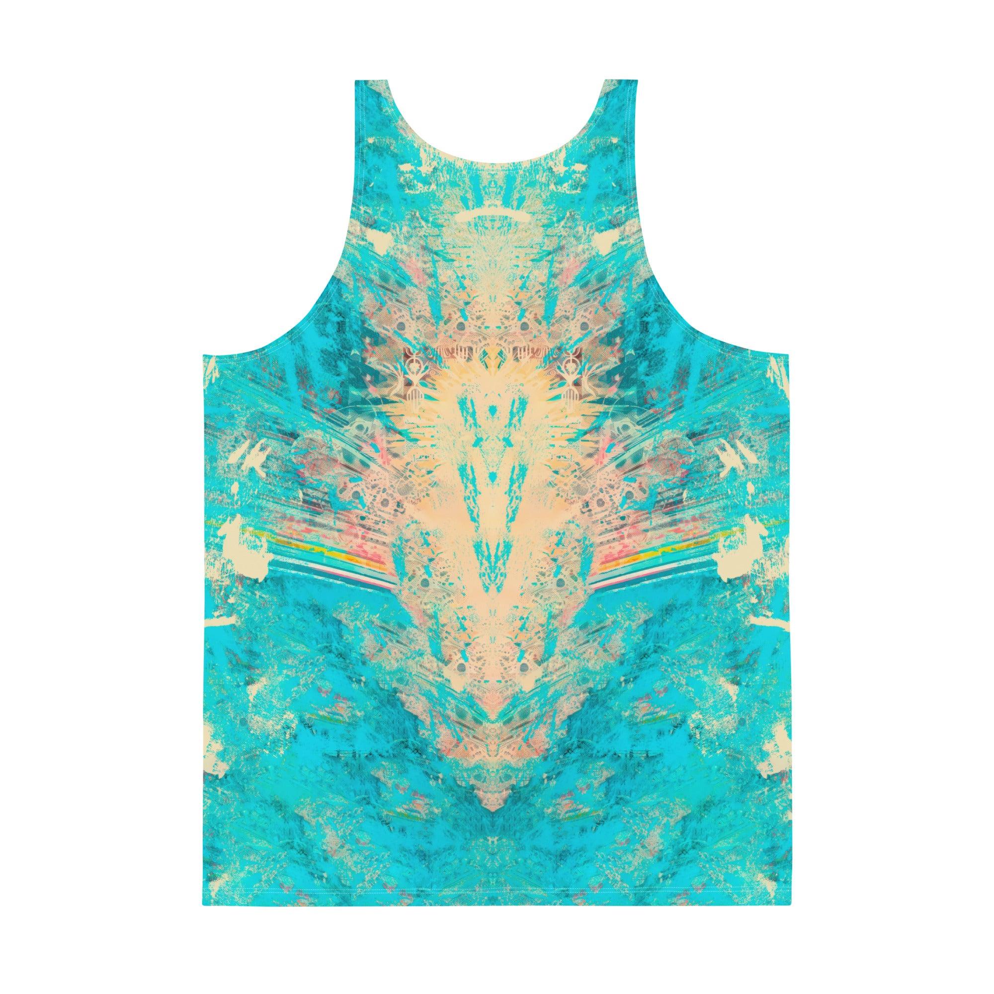 Tropical Surf All-Over Print Men's Tank Top Embrace The Island Vibe - Beyond T-shirts