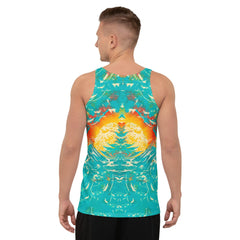 Ocean Adventure All-Over Print Men's Tank Top Surfing Escape - Beyond T-shirts