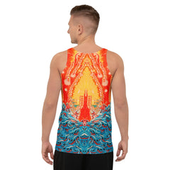 Surf Adventure Awaits All-Over Print Men's Tank Top Embrace The Call Of The Sea - Beyond T-shirts