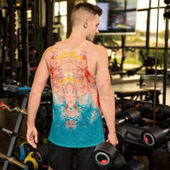 Surf's Calling All-Over Print Men's Tank Top Ride The Waves With Passion - Beyond T-shirts