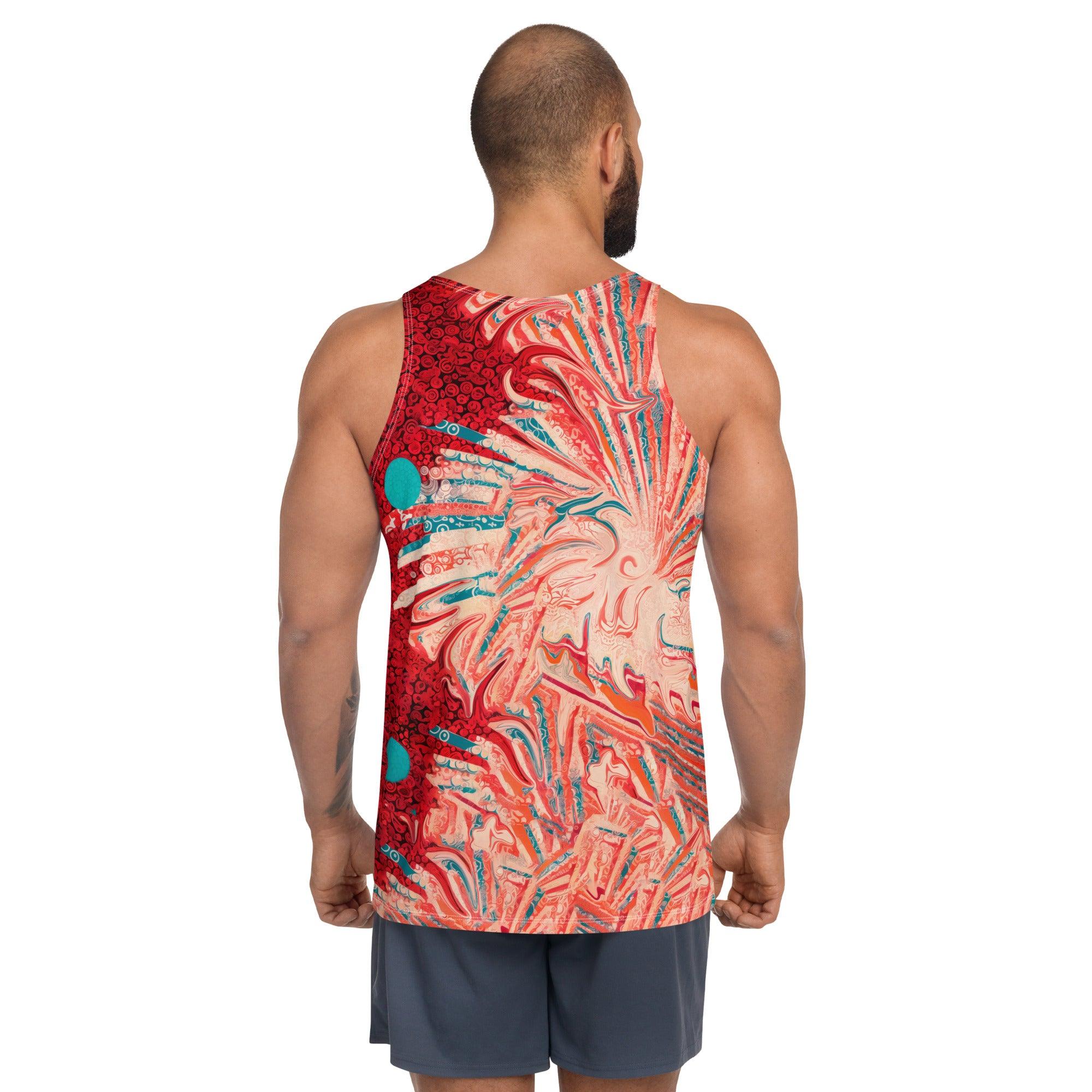 Men's Surfing Paradise All-Over Print Tank Top Embrace The Surf Culture - Beyond T-shirts