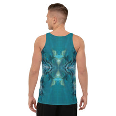 Ghoulish Grin Halloween Men's Tank Top - Beyond T-shirts