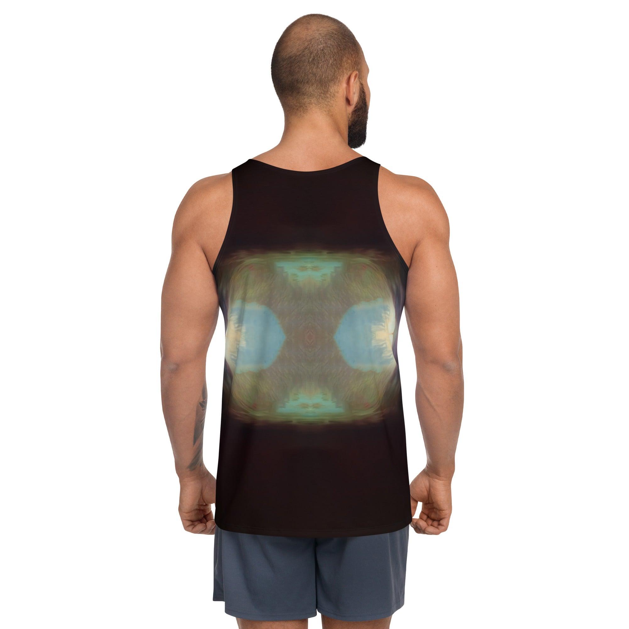 Moonlit Mansion Men's Tank Top - Beyond T-shirts