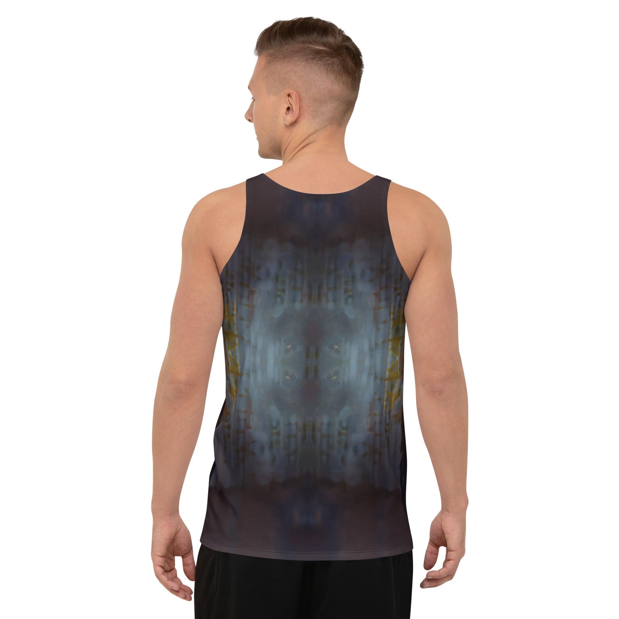 Shadowed Moonrise Men's Tank Top - Beyond T-shirts