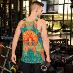 Surf Paradise Men's All-Over Print Tank Top - Beyond T-shirts