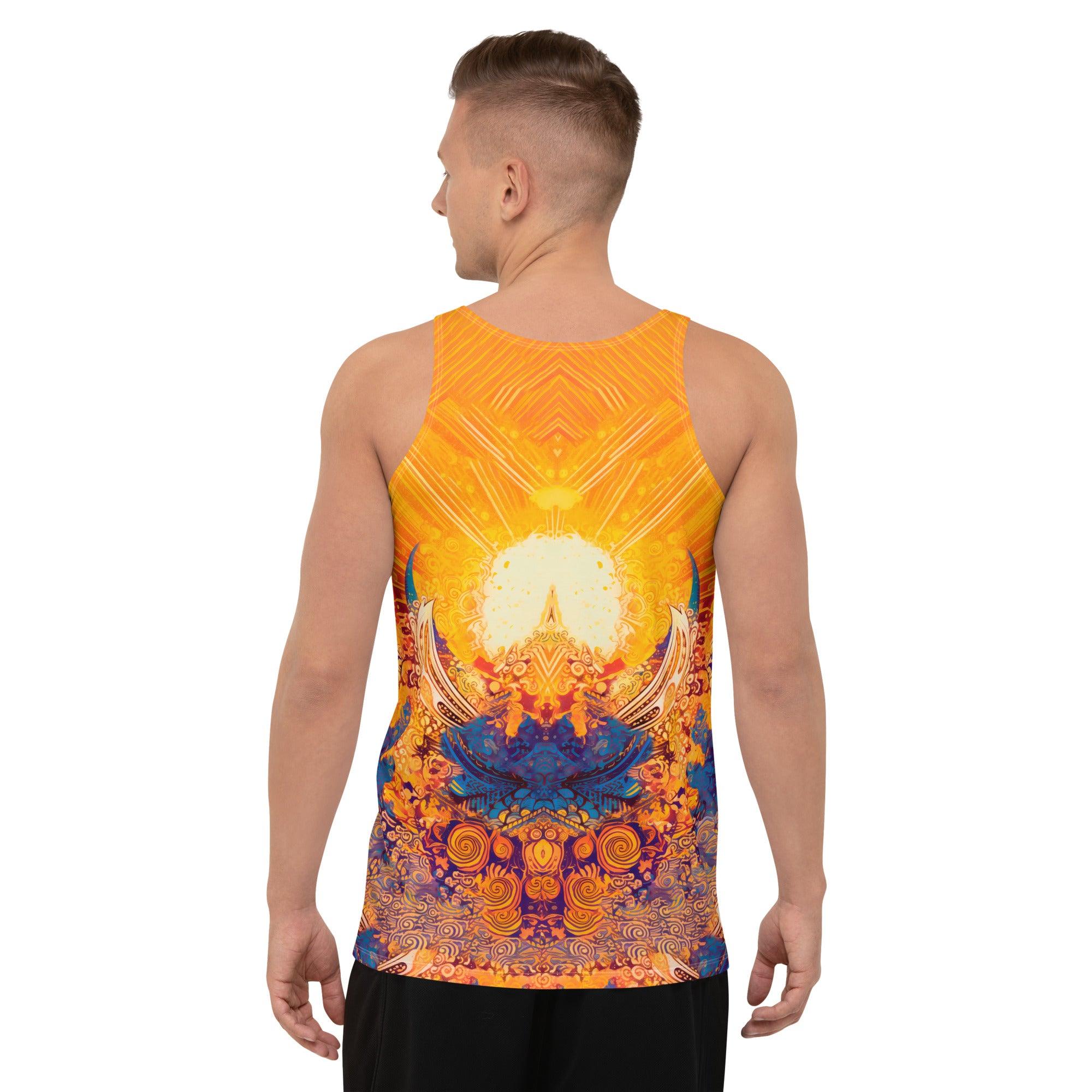 Wave Rider All-Over Print Tank Tee - Beyond T-shirts