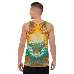 Island Surf Vibes All-Over Print Tank Top - Beyond T-shirts