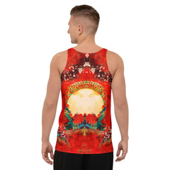 Tropical Wave Rider All-Over Print Tank Tee - Beyond T-shirts