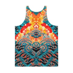 Seaside Surf Escape All-Over Print Tank Top - Beyond T-shirts