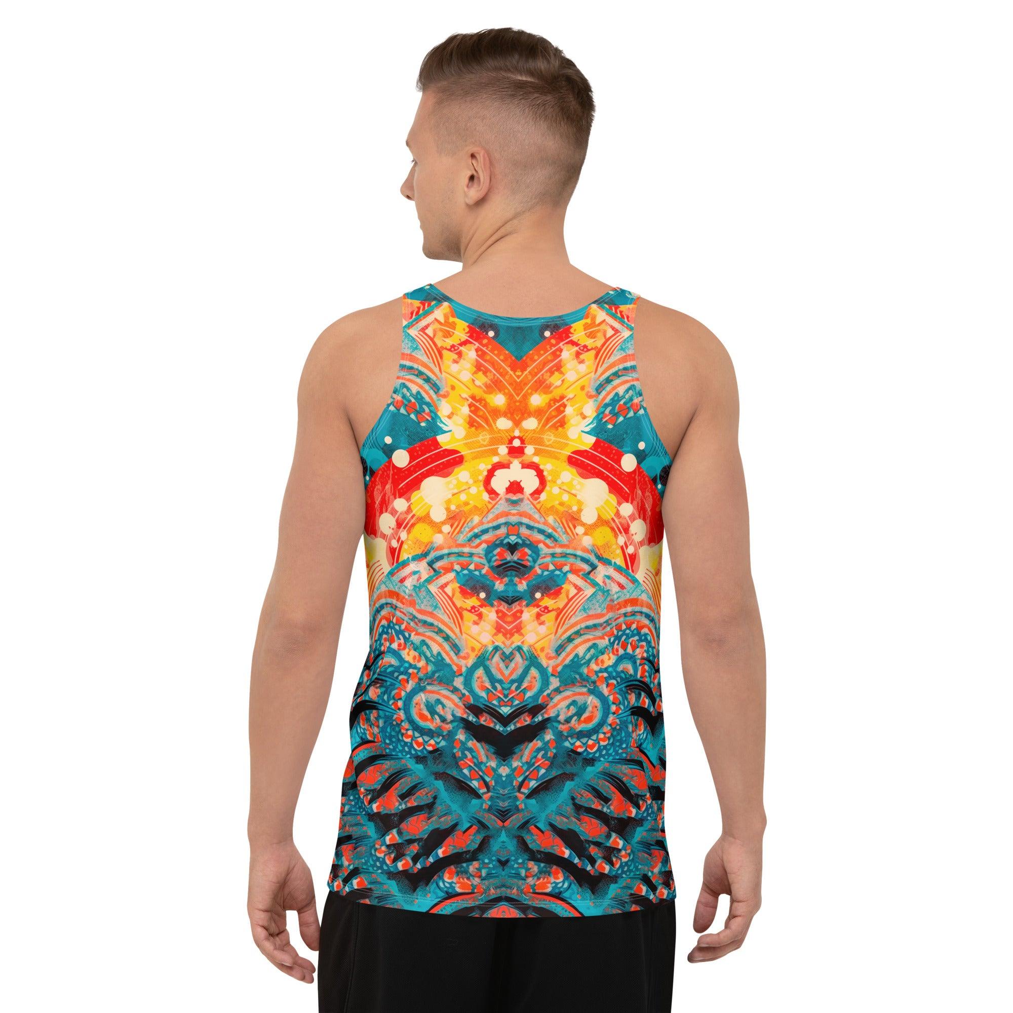 Seaside Surf Escape All-Over Print Tank Top - Beyond T-shirts