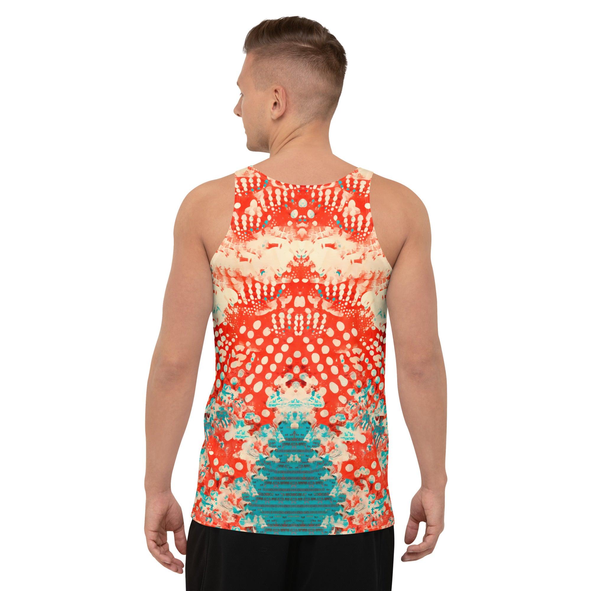 Coastal Sunset Serenity Men's All-Over Print Tank Top - Beyond T-shirts