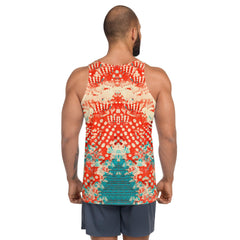 Coastal Sunset Serenity Men's All-Over Print Tank Top - Beyond T-shirts