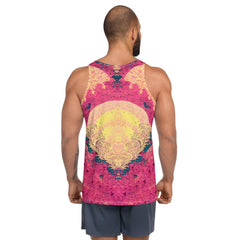 Coastal Reverie All-Over Print Tank Top - Beyond T-shirts