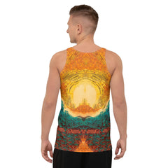 Surfing Fusion Men's All-Over Print Tank Top - Beyond T-shirts