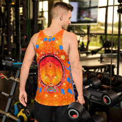 Surfing Elegance All-Over Print Tank Top - Beyond T-shirts