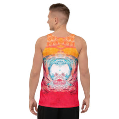 Coastal Reflections Men's All-Over Print Tank Top - Beyond T-shirts