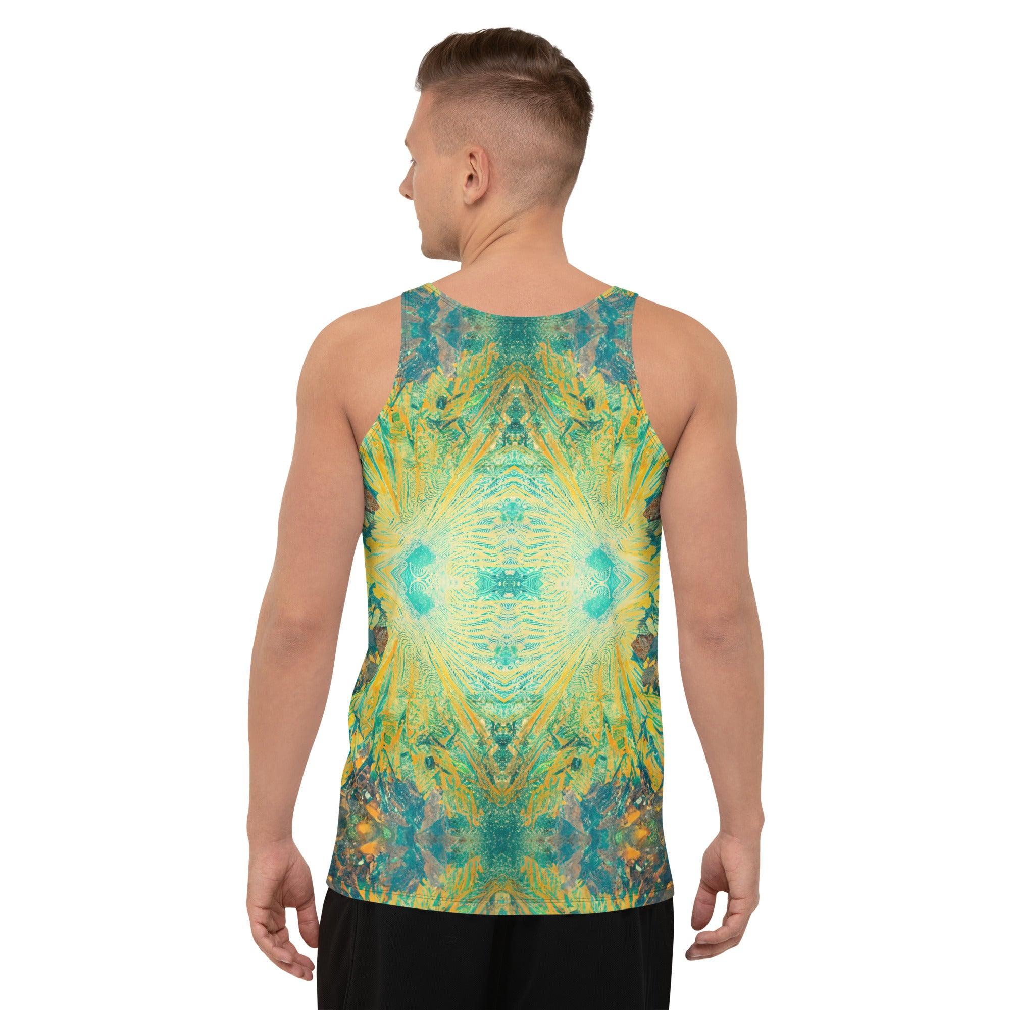 Surfing Serenity Men's Tank Top - Beyond T-shirts