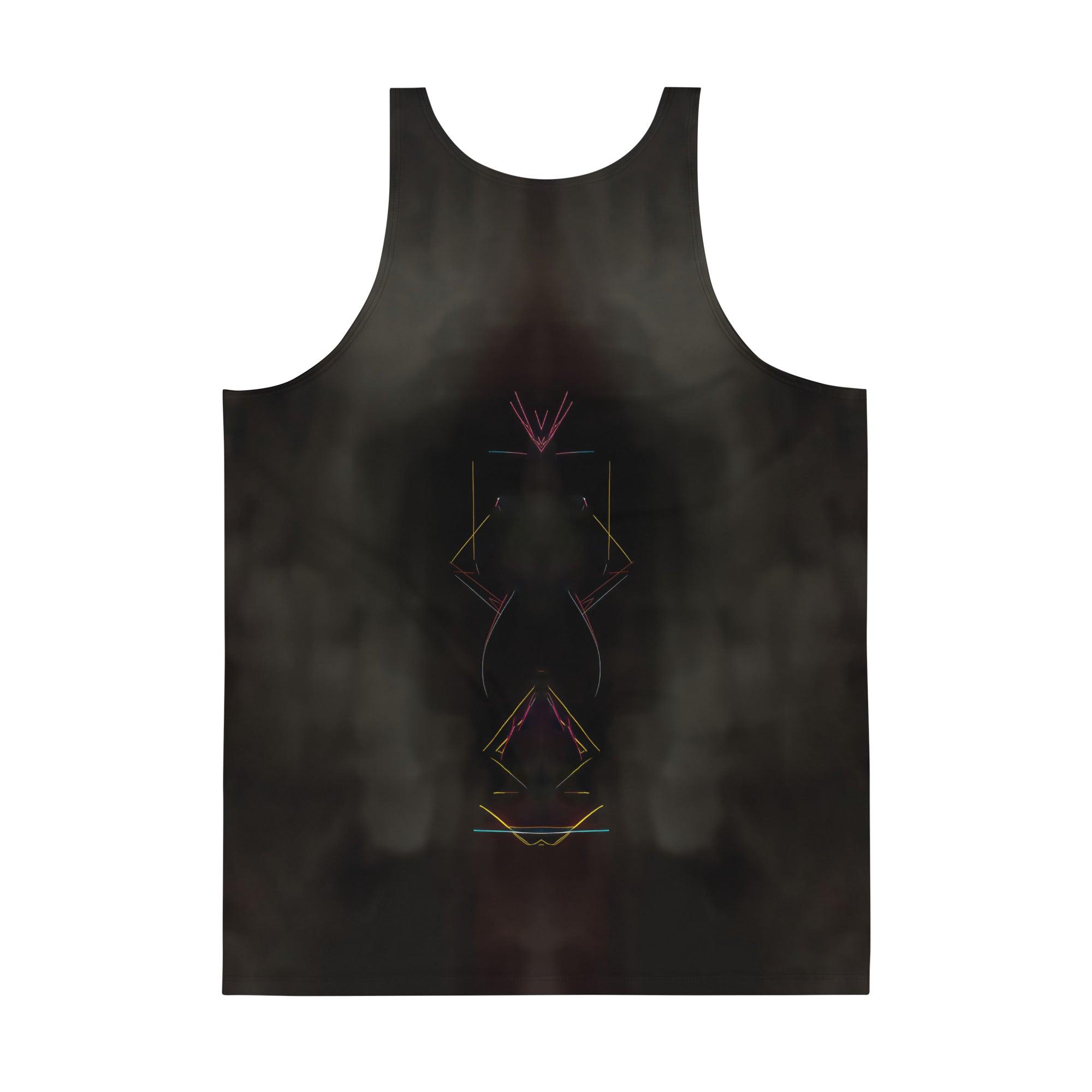 Retro Geometric All-Over Print Men's Tank Top - Beyond T-shirts