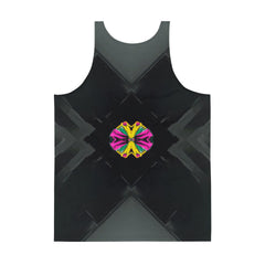 Futuristic Lines All-Over Print Men's Tank Top - Beyond T-shirts