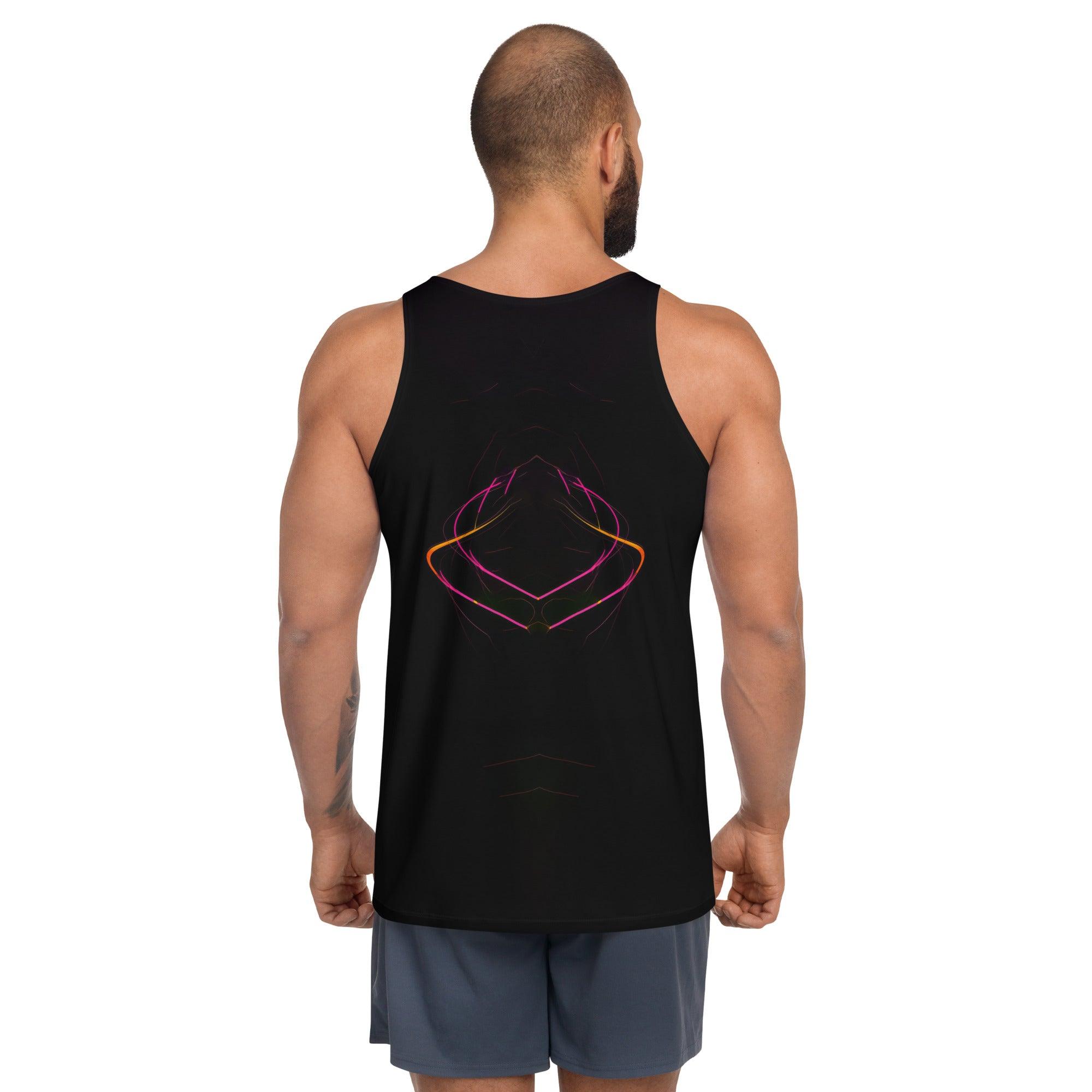 Futuristic Tech All-Over Print Men's Tank Top - Beyond T-shirts