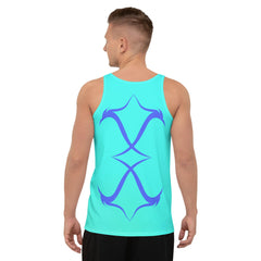 Fashionista Groove Men's All-Over Print Tank Top - Beyond T-shirts