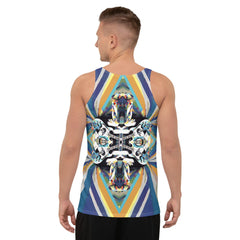 Fusion Groove Men's All-Over Print Tank Top - Beyond T-shirts