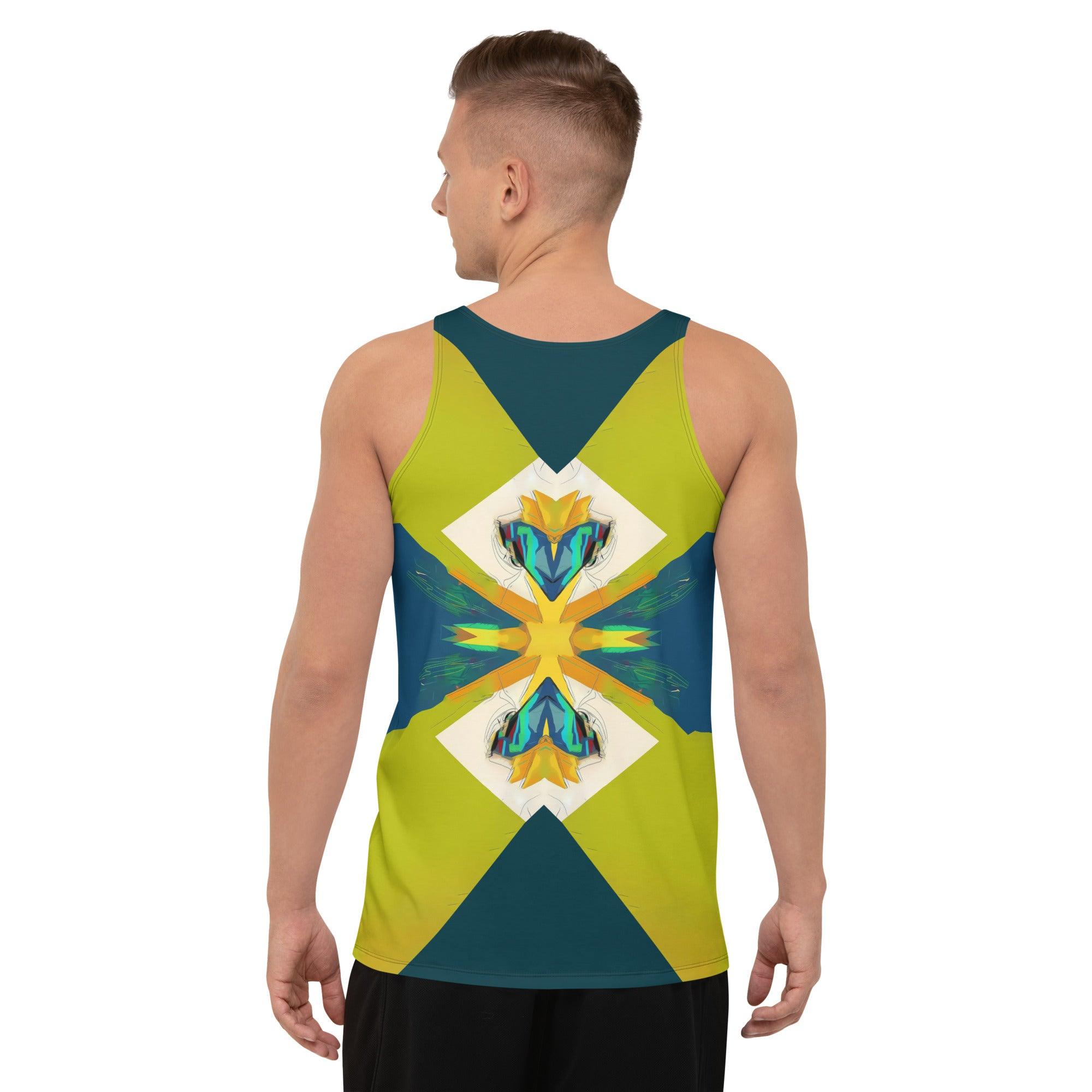 Urban Groove All-Over Print Men's Fashion Tank Top - Beyond T-shirts