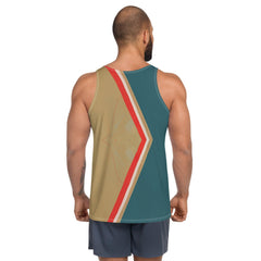 Fashionista Fusion Men's Trendy Tank Top - Beyond T-shirts