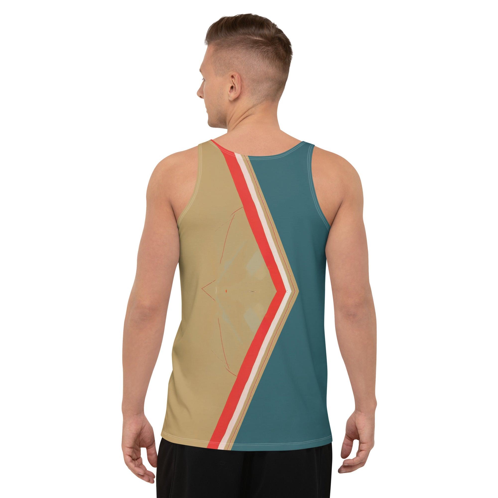 Fashionista Fusion Men's Trendy Tank Top - Beyond T-shirts