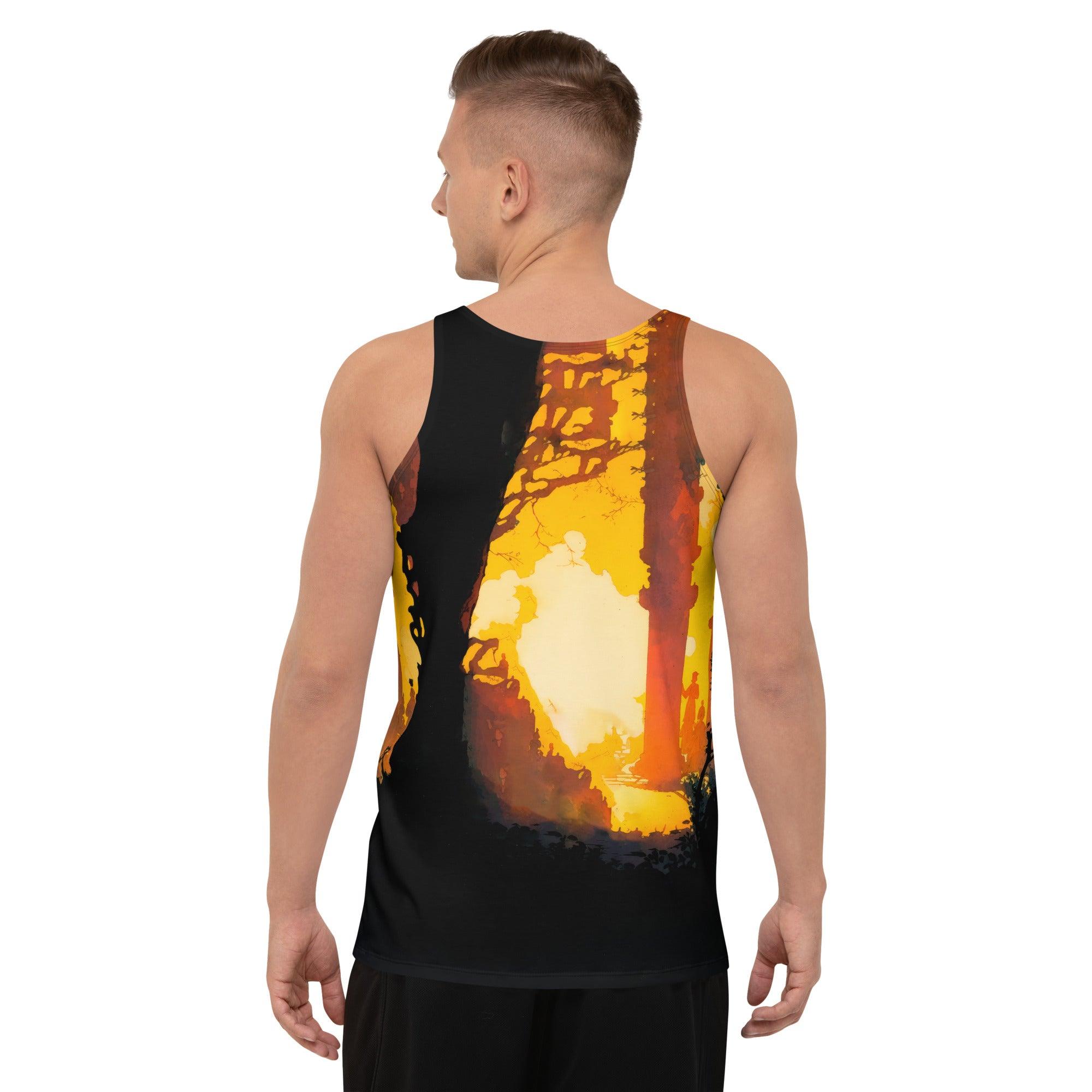 Headphones Haven Men's Tank Top - Immersed in Sound - Beyond T-shirts