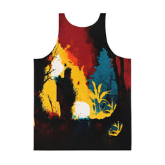 Music-Inspired All-Over Print Men's Tank Top - Beyond T-shirts