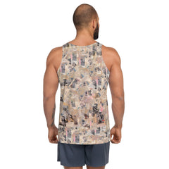 Dynamic Rhythms Men's Music-Inspired Tank Top - Beyond T-shirts